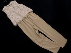 新品 COMME CA ISM コムサイズム レース オールインワン size11/カーキ ■◆ レディースのサムネイル