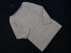 HOLLYWOOD RANCH MARKET ハリウッドランチマーケット 七分袖 ボートネック カットソー size3/グレー ■◇ レディースのサムネイル