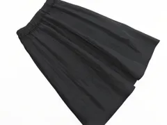 HIROKO BIS ヒロコビス 大きいサイズ ロング プリーツ スカート size13/黒 ■■ レディースのサムネイル