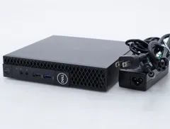 DELL OptiPlex 3070 Micro Core i5-8500T 2.1GHz 8GB 256GB HDMI/DisplayPort/アナログRGB出力 Windows11 Pro 64bit 難有 中古のサムネイル