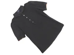 BURBERRY LONDON バーバリーロンドン ポロシャツ size1/黒 ■◆ レディースのサムネイル