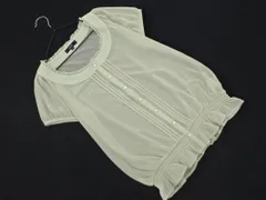 ROPE ロペ フリル ピンタック シアー ブラウス シャツ sizeM/ミントグリーン ■◆ レディースのサムネイル