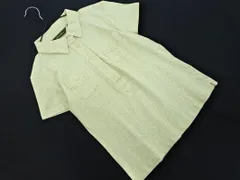 Eddie Bauer エディーバウアー 総柄 ポロシャツ sizePXS/黄緑 ■◆ レディースのサムネイル