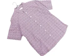 element of simple life エレメントオブシンプルライフ 総柄 半袖 シャツ sizeL/紺x赤x白 ■◆ メンズのサムネイル