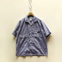 ポストオーバーオールズ 25SS タウン＆カントリー 半袖シャツ L (100)のサムネイル