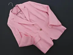 Max Mara マックスマーラ リネン100% テーラード ジャケット size40/ピンク ■◇ レディースのサムネイル