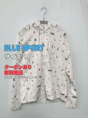ELLE SPORT パーカー M ホワイト レディースのサムネイル