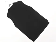 BEAMS HEART ビームスハート ノースリーブ サマー ニット セーター 黒 ■◆ レディースのサムネイル