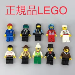 正規品 中古 LEGO レゴ   オールドレゴ　ミニフィグ　10個　まとめ売り N0-434 ※昭和レトロ　世界の冒険シリーズ　サッカー選手　ダイバー　ドライバー　他 361のサムネイル