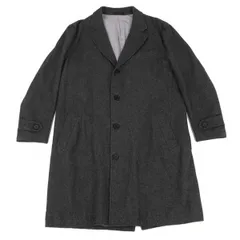 コムデギャルソンオムCOMME des GARCONS HOMME 製品染めウールチェスターコート グレーSのサムネイル