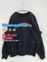 thisisneverthat ディスイズネバーザット スウェット M ブラック メンズ レディース