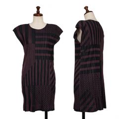 極美品 PLEATS PLEASEプリーツプリーズ ジオメトリック チュニック