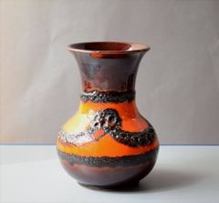 Scheurich Fat Lava ファットラヴァ 花瓶 ドイツ 約18cm - メルカリ