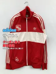 adidas アディダス ジャージ/トラックジャケット L レッド メンズのサムネイル