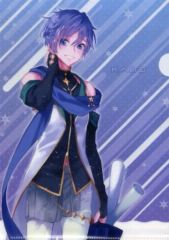 [중고] 클리어 파일 KAITO(illustration by comet) A4 클리어 파일 [SNOW MIKU 2017] 스노우 미쿠 캠페인 2017 애니메이트 대상 상품 구입 특전