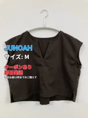 JUNOAH ジュノア ノースリーブ M ブラウン レディースのサムネイル