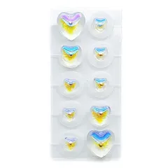 耳つぼジュエリー ガーグル gargle クリアハート 耳つぼアクセアリー MC16-25 2607のサムネイル