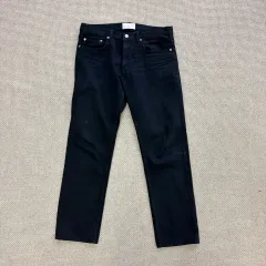 31 SANDRO ブラック デニム パンツ 0703D2のサムネイル