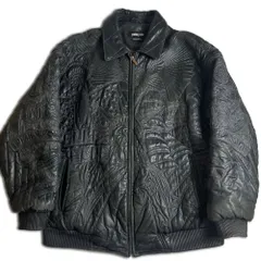 PELLE PELLE 自由の女神 ステッチ レザージャケット ブラック ペレペレ 2000000026107のサムネイル