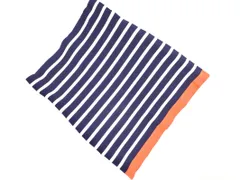 BCBG MAXAZRIA ビーシービージーマックスアズリア ボーダー チューブトップ sizeS/白ｘ紺 ■◆ レディースのサムネイル