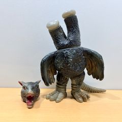 クルマニクラス「スペクトルマン」登場怪獣（マスダヤ復刻）ソフビ黄色
