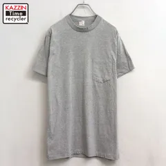 70s vintage J.C.Penney 無地 ポケット付き 半袖Ｔシャツ メンズ 表記Lサイズのサムネイル