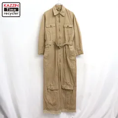 40s USA製 vintage U.S.A.A.F AN-S-31A フライトスーツ つなぎ メンズ XLサイズ相当 ビッグサイズ オーバーサイズのサムネイル