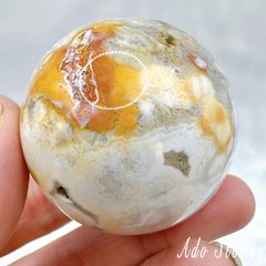 1点物】ジャスパー丸玉 スフィア 天然石 開運 元気 活力 癒し