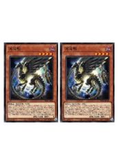 [중고] 유희왕 OCG 듀얼 몬스터즈 혼돈 껍질 PHHY PHHY-JP010 2장 세트