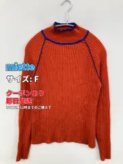 miette ミエット ニット/セーター F レッド レディースのサムネイル