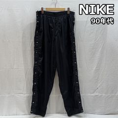 00s NIKE ナイロンパンツ マンチェスターユナイテッド 黒 L メンズ