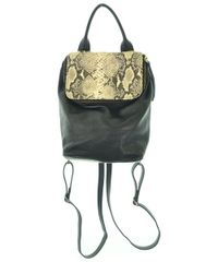 ALLSAINTS パイソン柄 リュック 新品 保存袋付 レザー - メルカリ