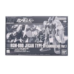 프리미엄 반다이 한정 HGUC 1/144 RGM-89D 제간 D형(위장 사양) 기동전사 건담 UC(유니콘) 프라모델(5069235) 반다이 스피릿