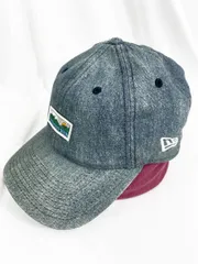 New Era ニューエラ 9THIRTY グラフィックラベル アウトドア デニム ベースボール キャップ size表記なし (サイズ調整可)/青  ■■メンズのサムネイル