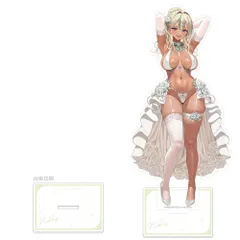【予約】【新品】ブラウンダスト2 描き下ろし特大アクリルスタンド（ネブリス/ウエディング水着）【正規品】のサムネイル