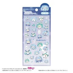 【予約】【新品】雪ミク ふわコロりんぷっクリアデコシール 2010～2017ver.【正規品】のサムネイル