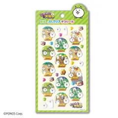 【予約】【新品】にゃんこ大戦争 部活ぷっクリアデコシール【正規品】のサムネイル