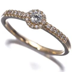 ヴァンドーム リング ダイヤ ダイヤモンド 0.20ct グレース 9号 K18YG #195806のサムネイル