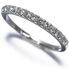 ヴァンドーム リング ダイヤ ダイヤモンド 0.23ct ハーフエタニティ 9号 Pt900 #194374のサムネイル