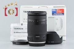 レンズは1本で】TAMRON CanonEF 18-400mm 超高倍率 美品 - メルカリ