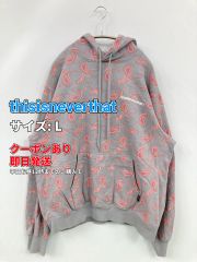 thisisneverthat ディスイズネバーザット パーカー L グレー メンズ レディース