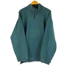 ポロバイラルフローレン Polo by RALPH LAUREN 90S スモールポニー刺繍 ハーフジップスウェット メンズ JPN:XL のサムネイル