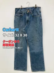 Carhartt カーハート デニムパンツ 32 X 30 ブルー レディースのサムネイル