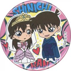名探偵コナン コナン展 アニコナ展 原画缶バッジ 缶バッジ 工藤新一