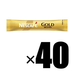 【箱無し/40本セット】Nescafe ネスカフェ ゴールドブレンド スティック ブラック 40本 インスタントコーヒーのサムネイル
