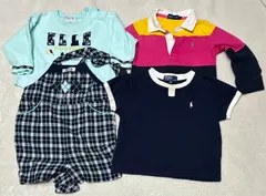 Ralph Lauren ラルフローレン ベビー & ELLE エル　まとめ　4点セットのサムネイル