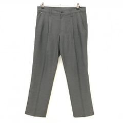 美品】バーバリーゴルフ パンツ レッド 無地 裾スリット ストレッチ