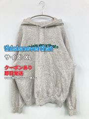 thisisneverthat ディスイズネバーザット パーカー XL グレー メンズ レディース