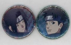 [중고] 배지·핀즈 우치하 이타치 & 우치하 시시이 메탈 배지 세트 인연 시리즈 ITACHI2024 [NARUTO-나루토- 질풍전]