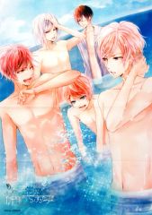 もしこの世界に神様がいるとするならば B2布ポスター 中古】ポスター(アニメ) B2布ポスター 集合(海) 「PS Vitaソフト もし